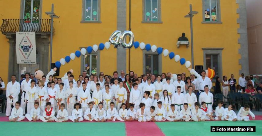 40 anni di karate a Barga